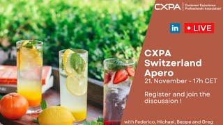 CXPA Switzerland Aperitif - The Future Customer II