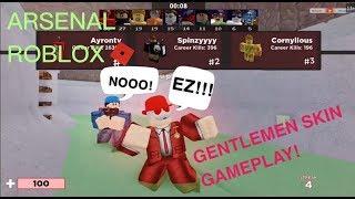 GENTLEMEN SKIN IN ARSENAL! | ROBLOX