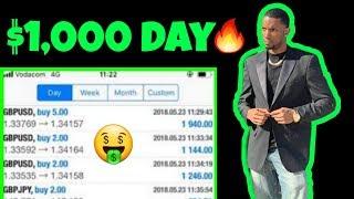 FOREX $1,000 IN ONE DAY | FOREX TRADING 2021