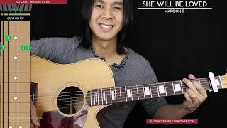 She Will Be Loved Guitar Cover - Maroon 5  |Tabs + Chords|