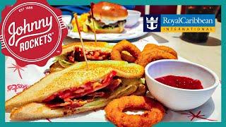 The Best Johnny Rockets Burger Experience | Harmony of the Seas Dining Review