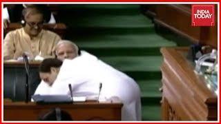 BJP Calls Rahul Gandhi Hug To PM Modi As Theatrics