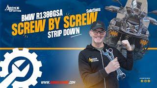 How to Strip Your BMW R1300GSA Down with Confidence | Screw By Screw Tutorial