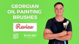 Georgian Oil Painting Brushes: The Demonstration