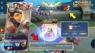 KETIKA MIYA KY DITANTANG SAVAGE DIDEPAN MIYA TIKTOK!! AUTO DIBUKTIIN - MOBILE LEGENDS