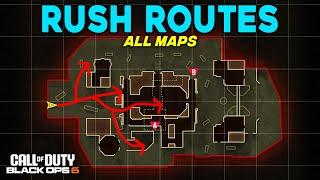 BEST Black Ops 6 Search and Destroy Rush Routes on ALL MAPS! (BO6 SnD Tips)