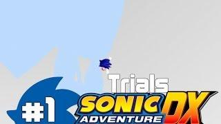 Sonic Adventure DX %100 Walkthrough - Trials - Part 1