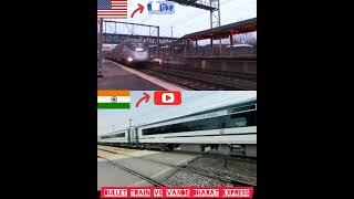 America bullet train vs India Vande Bharat Express challenge who is fast train 