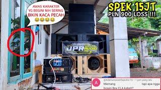 SOUND 15JT !! Paling Dibenci Kaca Rumah Karakter Box Parathel Faskho Sengox Versi Mini