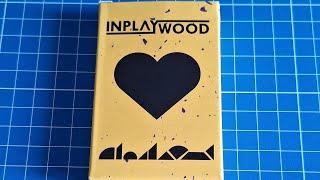 Inplaywood Сложи Сердце из 9 деталей (Fold the Heart out of 9 parts)