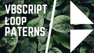 PATTERN PROGRAMMING USING FOR LOOPS | FOR LOOP PATTERNS | PRINTING PATTERNS PATTERN PROGRAM VBSCRIPT