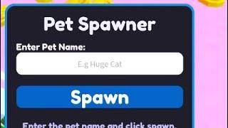 [NEW] Pet Simulator 99 PET SPAWNER (Just Made) WORKING 2025 FREE Script