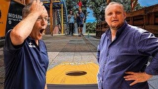 UDO VS TORBEN: Bean Bag Challenge – Wer wird siegen? 