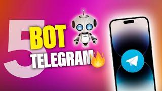 5 INCREDIBILI BOT per TELEGRAM