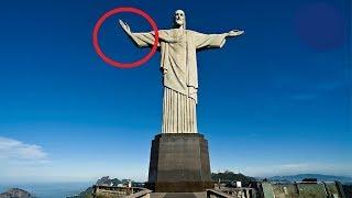 5 Jesus Statuen die sich im Video bewegten