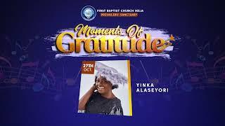 2024 Moments of Gratitude Jingle| MOG 2024| First Baptist Church Ikeja