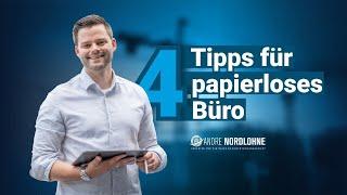 Papierloses Büro: 4 praktische Tipps zur Steigerung Ihrer Effizienz im Arbeitsalltag