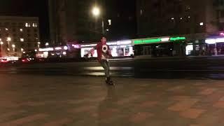 Вечерняя тренька  #skatesession #skateist #fsk #ещеодинденьроллера #живукатаюсь