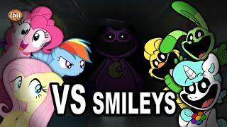  If MLP Ponies MEET Smiling Critters!  (Ai Animation)