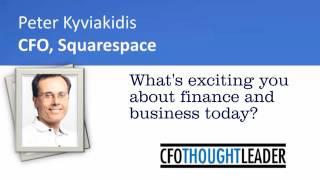 Peter Kyviakidis, CFO, Squarespace | CFO Thought Leader