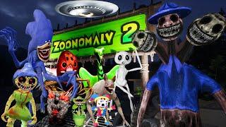 Zoonomaly 2 Official Game Play | Zookeeper 3 Head Burnes Final Boss Tapes Mutant, Insanity in 1 Hour