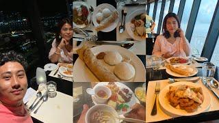 Dinner date at 360 cafe with Indian food |Macau Tower | Indian night buffet