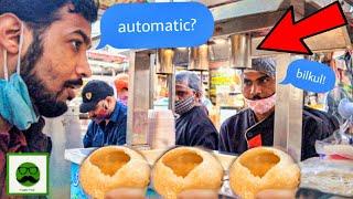 Delhi's ONLY Automatic Gol Gappe Street Food | Veggie Paaji