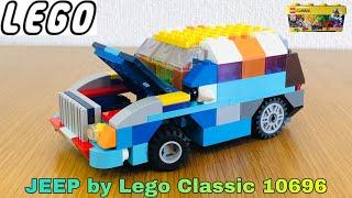 Lego Classic 10696 assembling to JEEP #195