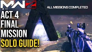 HOW TO COMPLETE COD MW3 ZOMBIES ACT 4 FINAL GAME MISSION