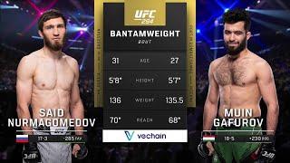 UFC 294 : Нурмагомедов VS Гафуров