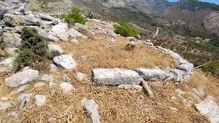 Антична наблюдателна охранителна крепост Тимония - Тасос 2 част  Ancient fortress Timonia - Thassos