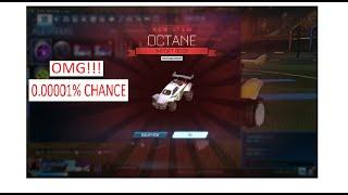 Titanium White Octane!!! From a trade up in Rocket League!!!