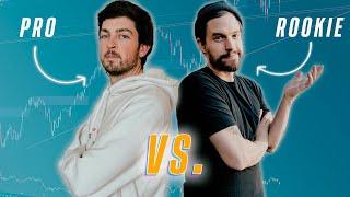 Pro Day Trader vs. Amateur Head-to-Head CHALLENGE