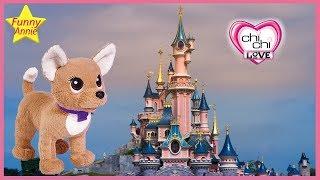 Chi Chi Love travelling to the Paris Disneyland