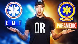 Should You Become an EMT or Paramedic? | EMT School VS Paramedic School