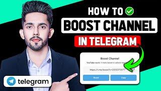 How To Boost Telegram Channel (2024 New Method)