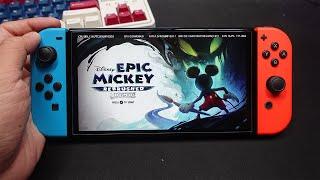 Want Better Disney Epic Mickey Gameplay on Nintendo Switch OLED? Watch This Now!