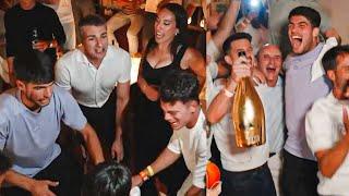 Alcaraz All Moments from the EPIC Party after Winning Roland Garros 2025