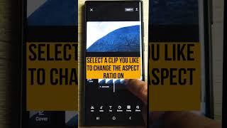 How to change the aspect ratio to 9:16 for Youtube videos on your phone | Edit on your Phone