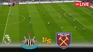 LIVE  Newcastle United vs West Ham United | Premier League 2024 | Full Match | PES Game Simulation