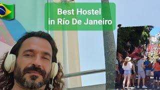 Best Hostel in Rio de Janeiro  - inside the Leme favela. 2024| הוסטל ריו דה ז'נרו ברזיל