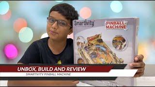 Unbox, Build and Review of  Smartivity Pinball Machine  by Aadarsh Upadhyay - FirstToyz.com