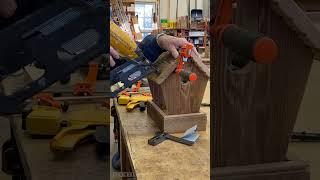 Reclaimed Heart Pine Workshop Project