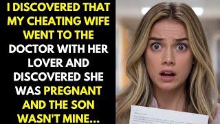 I found out my cheating wife went to the doctor with her lover and found out she was pregnant...