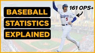 Baseball Statistics Explained (OPS, WAR, FIP, etc.)