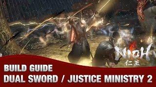 Nioh - Dual Sword Justice Ministry Build (Final)