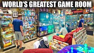 Exploring the WORLDS GREATEST VIDEO GAME ROOM!