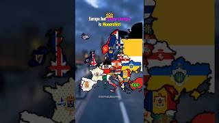 Europe but Every Country is Monarchist #shorts #europe #mapping