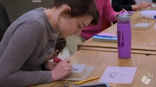 Library Partnerships: Draw Carve Print