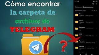 Solucionar problema de la carpeta TELEGRAM